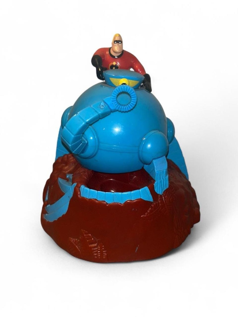 Disney The Incredibles Blue Pod with Red-Suited Mr. Incredible